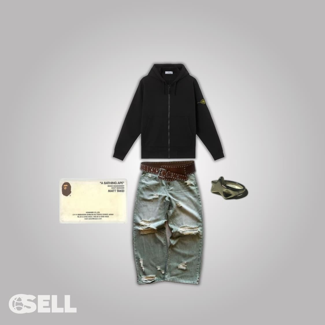 스톤아일랜드 후드집업 상품이미지2