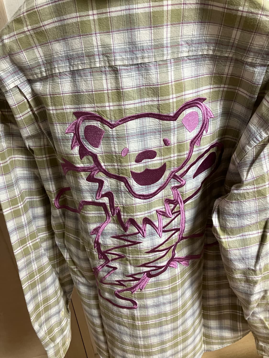 디스이즈네버댓 그레이트풀데드 체크셔츠 L사이즈 상품이미지2