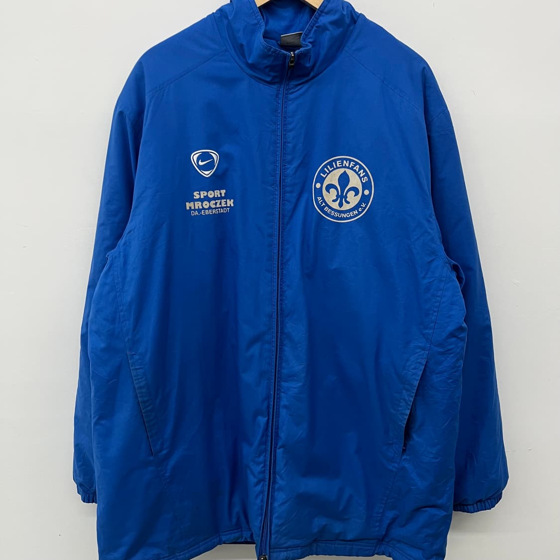 나이키 블루 스포츠 패딩 남XL 상품이미지2