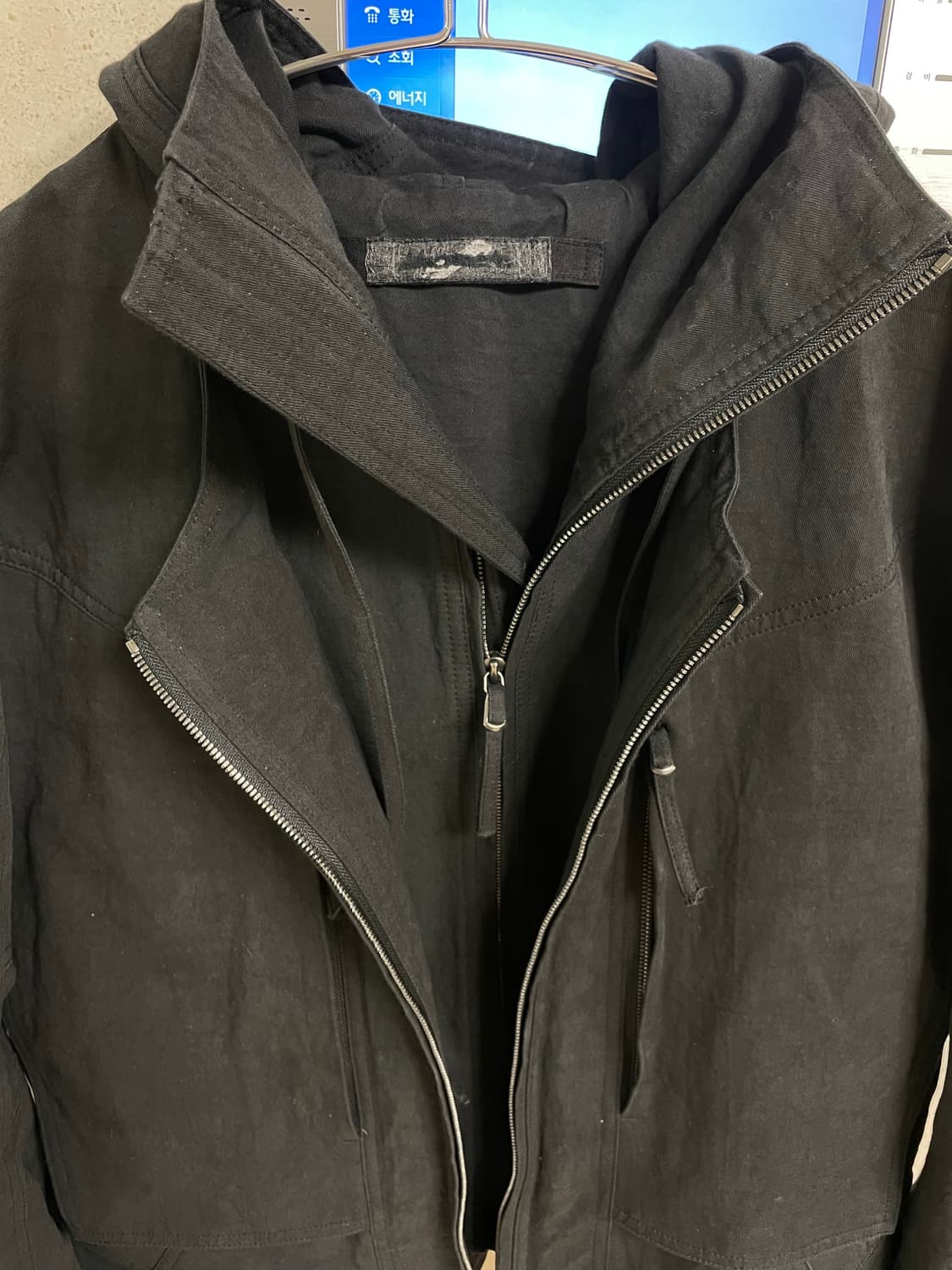 Blackmerle Double front jacket L 상품이미지3