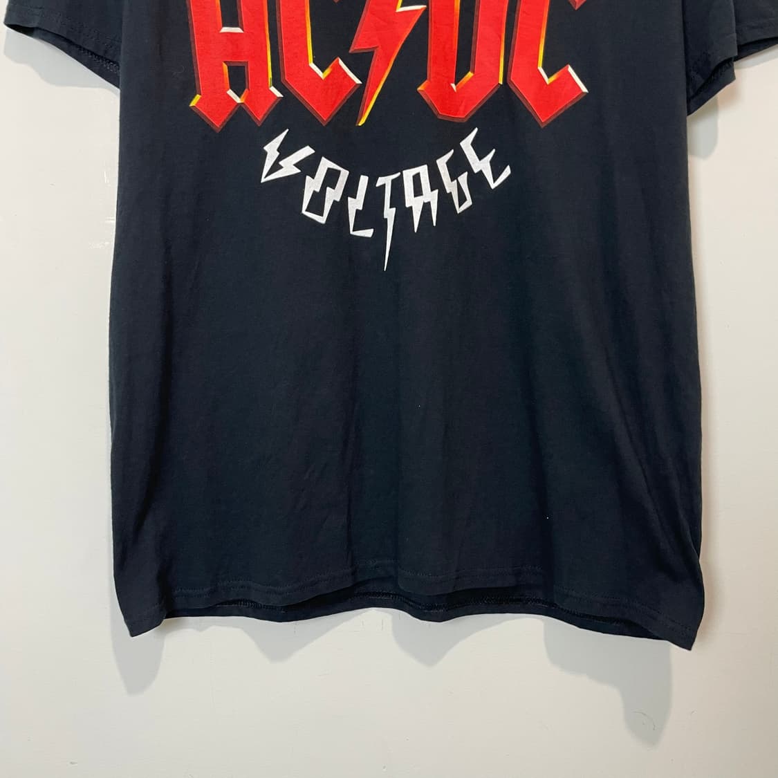AC/DC 밴드 반팔티셔츠 블랙 상품이미지4