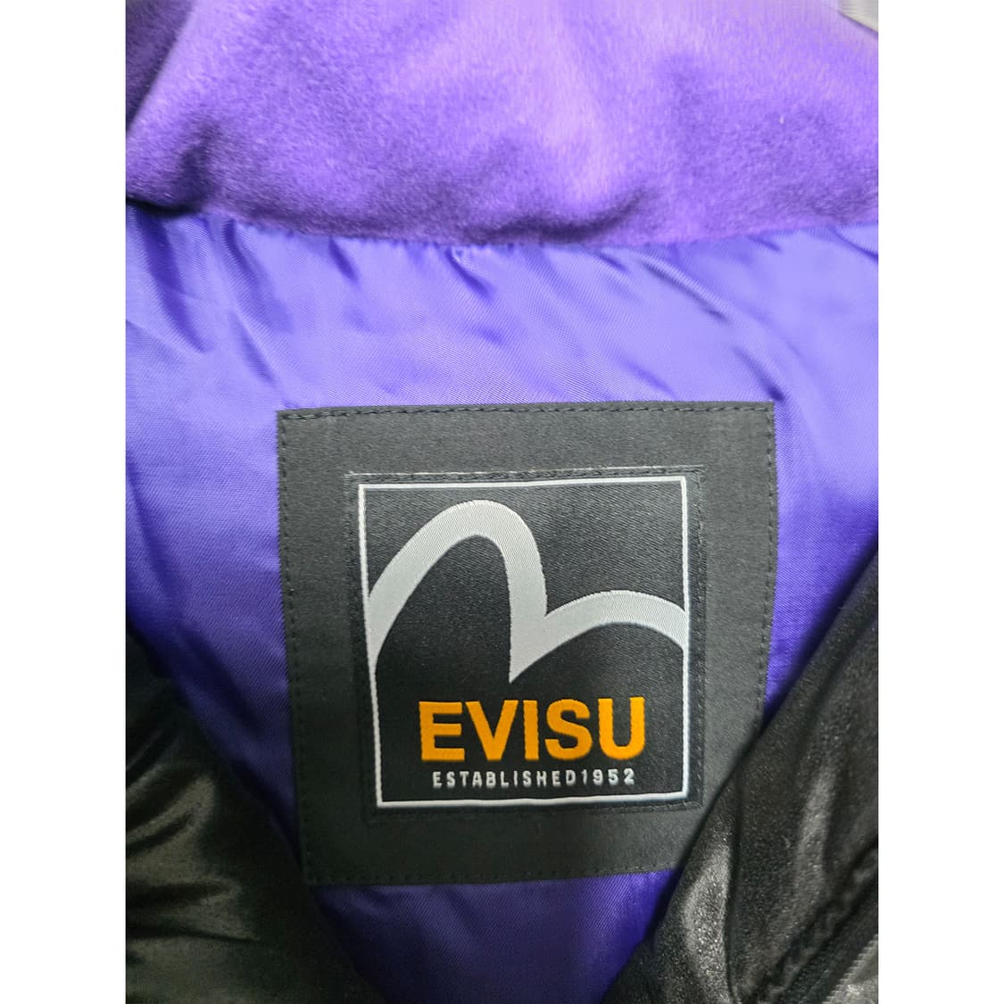 택포// 에비수 EVISU 후드 패딩 조끼 M 상품이미지2