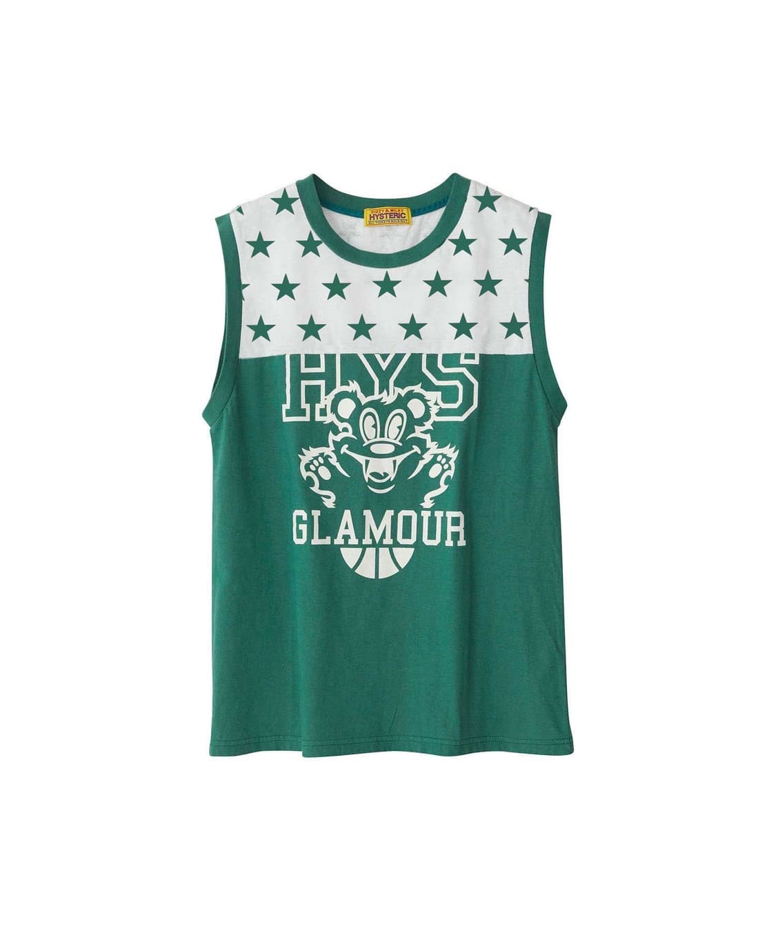 히스테릭 글래머 파이어베어 칼리지 민소매 Hysteric glamour  상품이미지1