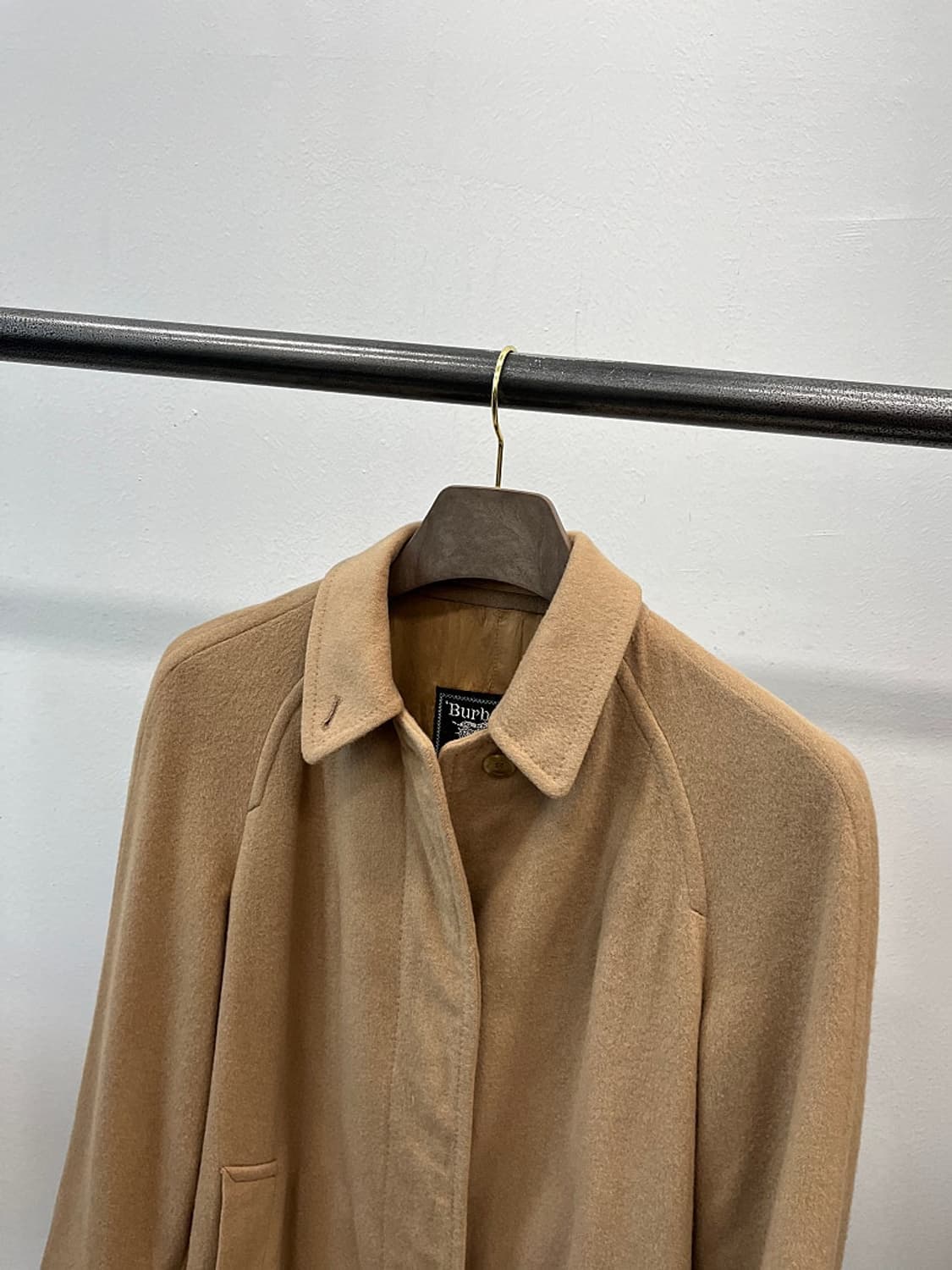 여) 버버리 카멜 캐시미어100% 코트  상품이미지3
