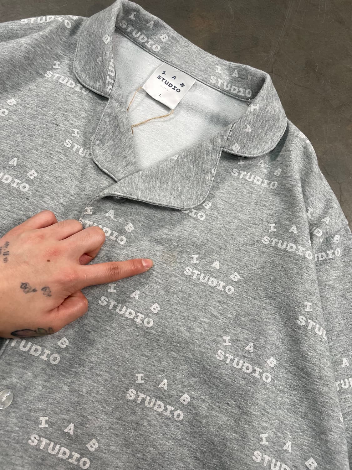 아이앱 스튜디오 파자마 셔츠 상품이미지3