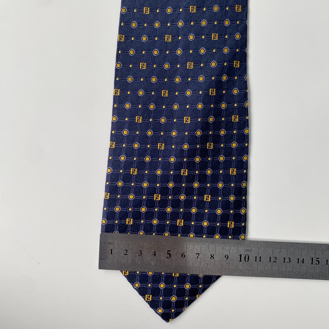 펜디 (FENDI) 모노그램 정품 명품 넥타이 상품이미지8