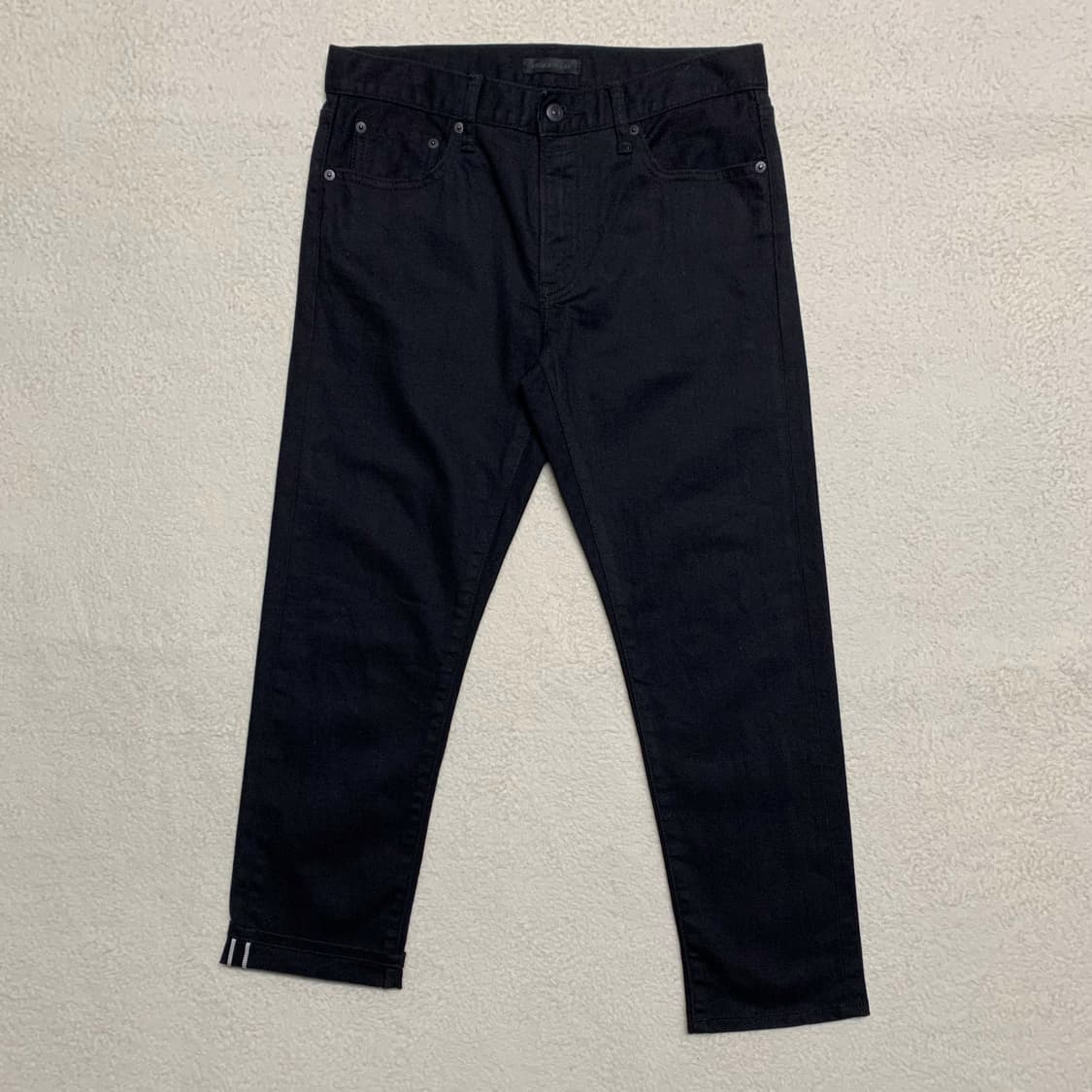 [33] 유니클로 셀비지 블랙진 상품이미지3