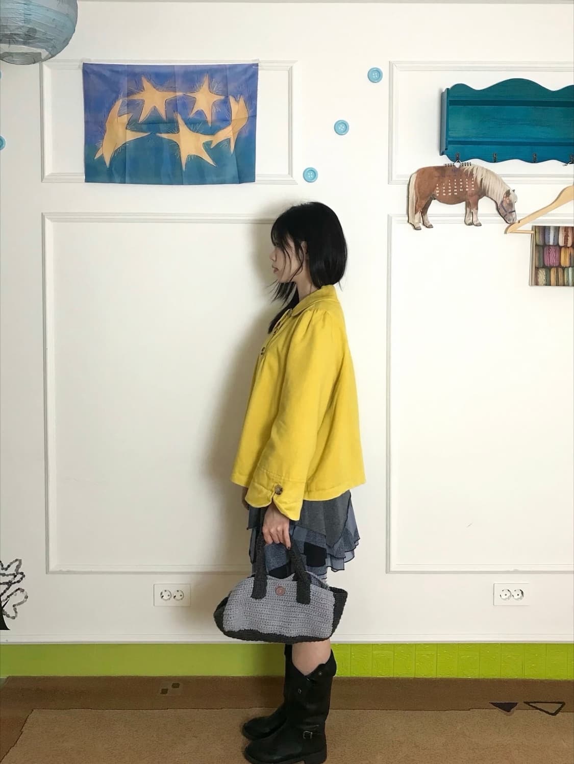 자켓을 벗으면 드러나는 또 다른 결, 차분하게 이어지는 무드:) 상품이미지2