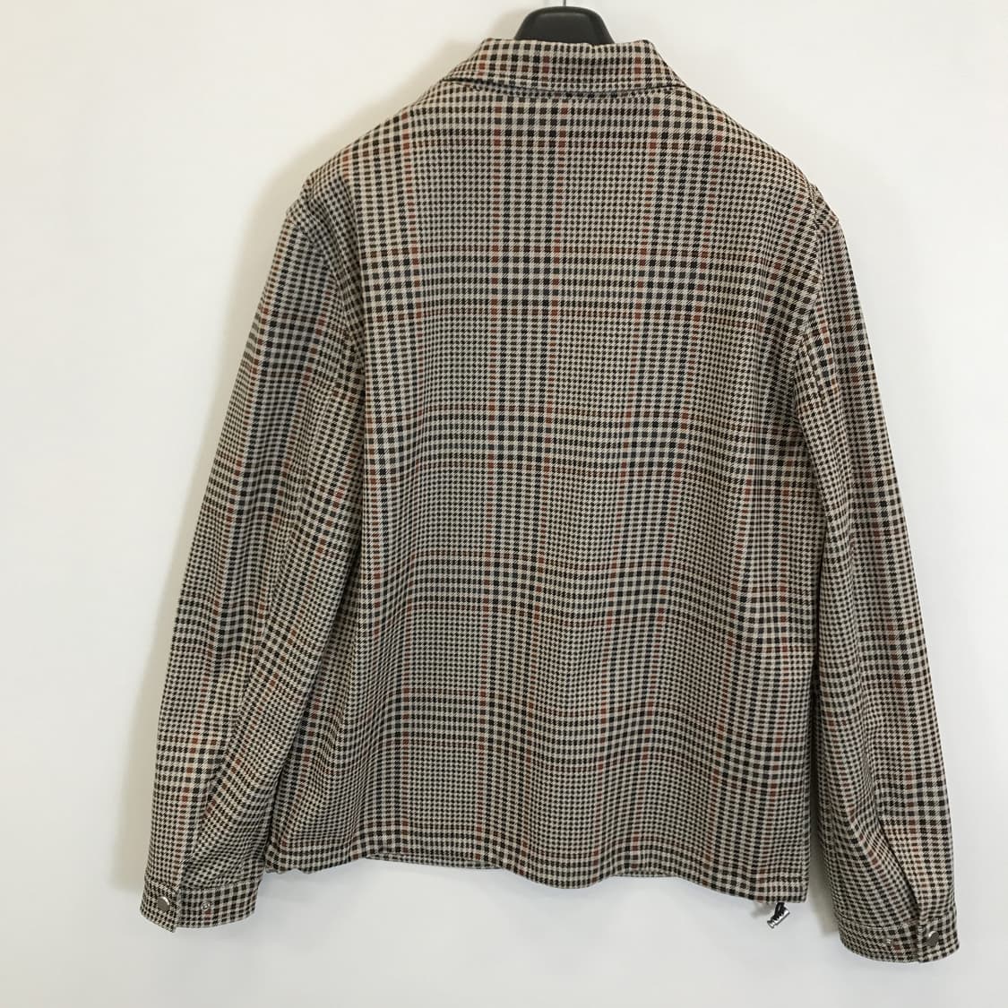 자라 체크패턴 블루종 자켓 [L] 상품이미지3