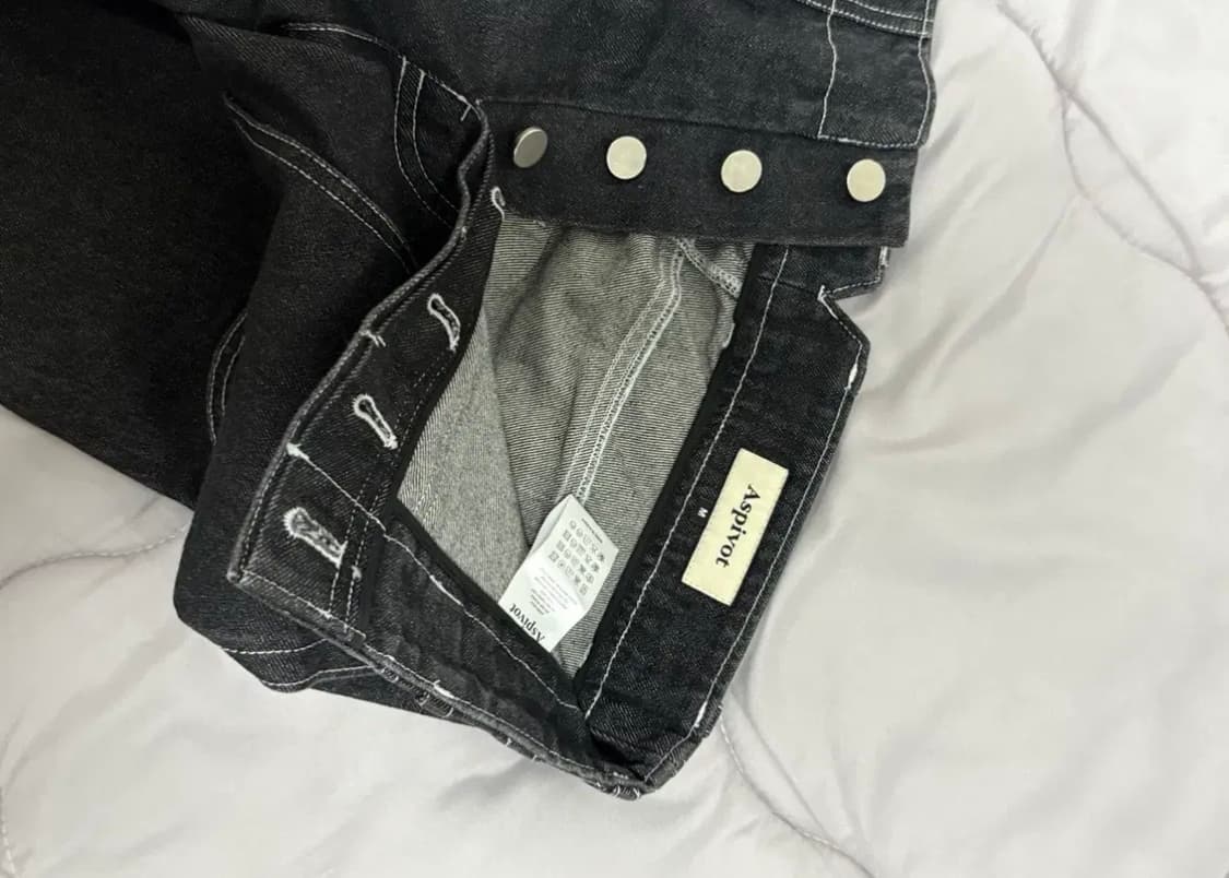 Aspivot 카펜터스 퍼티그 데님팬트 상품이미지4