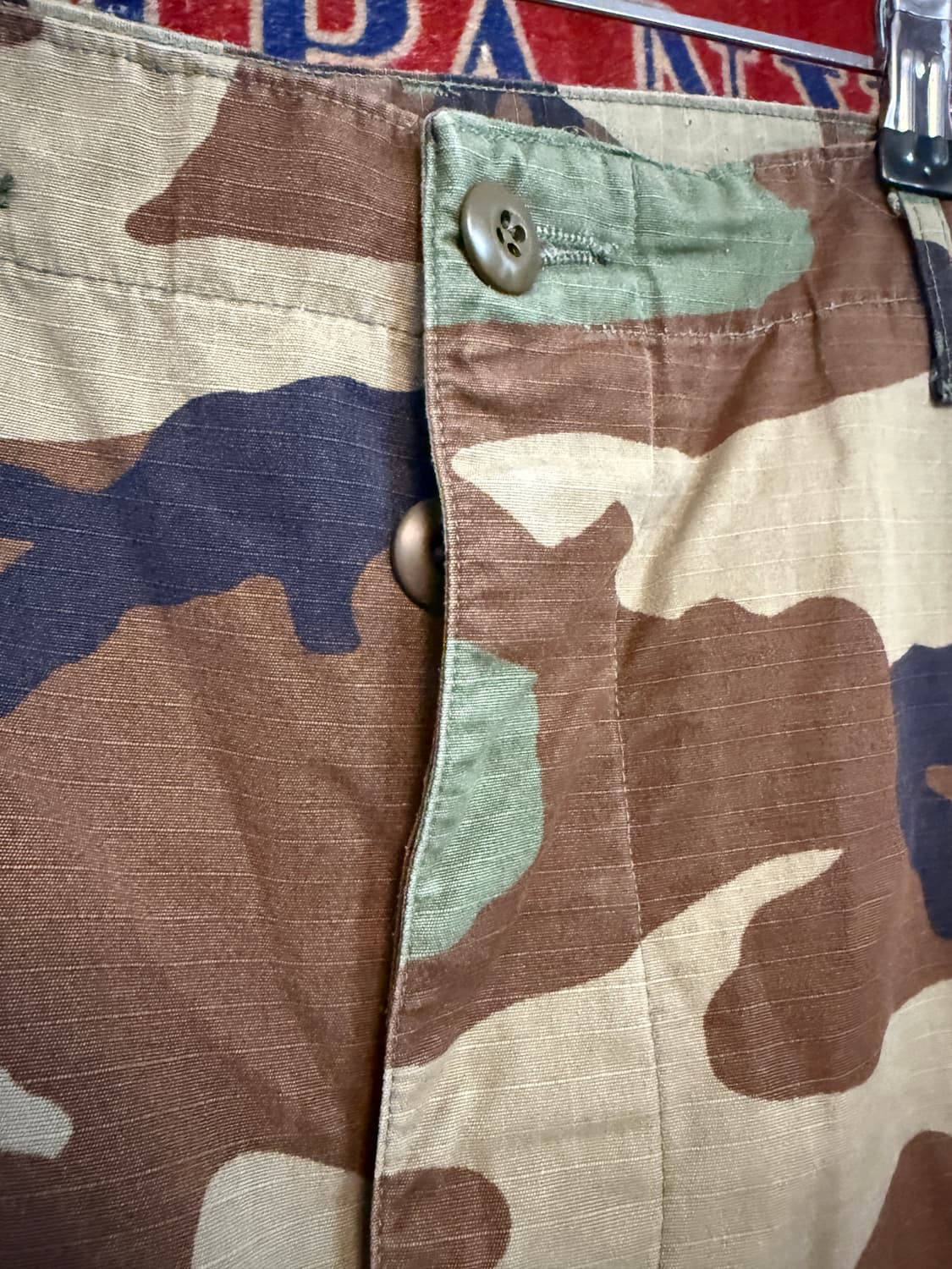 오리지널 밀리터리 립스탑 카모팬츠 M/Regular 상품이미지2