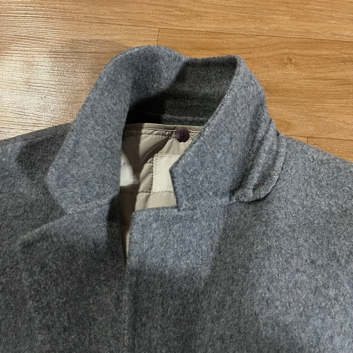 [105] 에피그램 내피 캐시미어 코트 상품이미지4