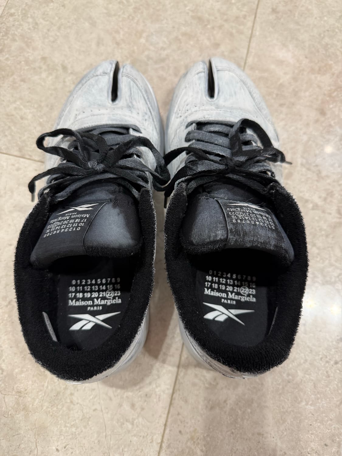 [280] 메종 마르지엘라 x 리복 타비 클래식 레더 비앙케토 상품이미지2