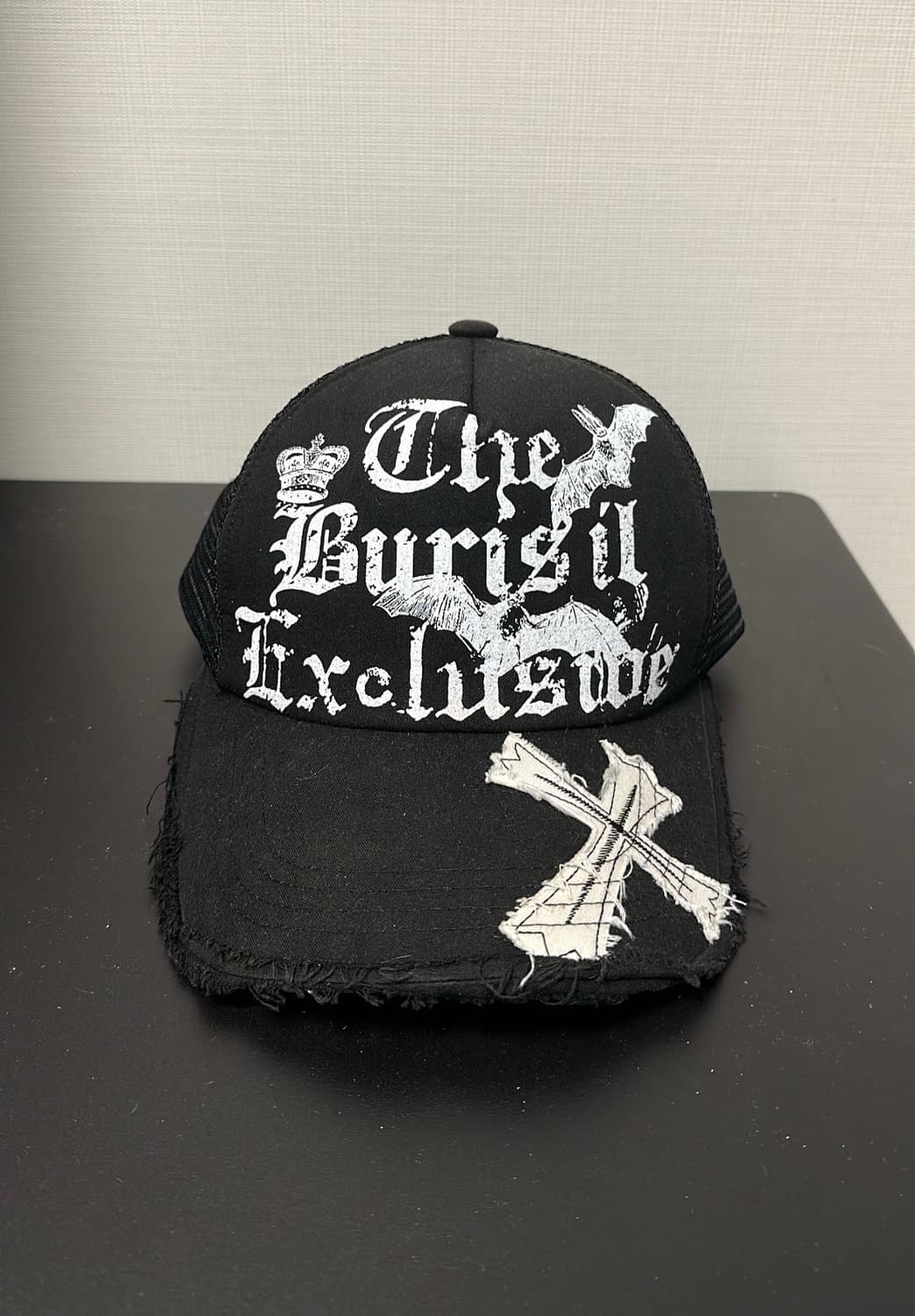 Cross Patch Punk mesh cap 상품이미지2