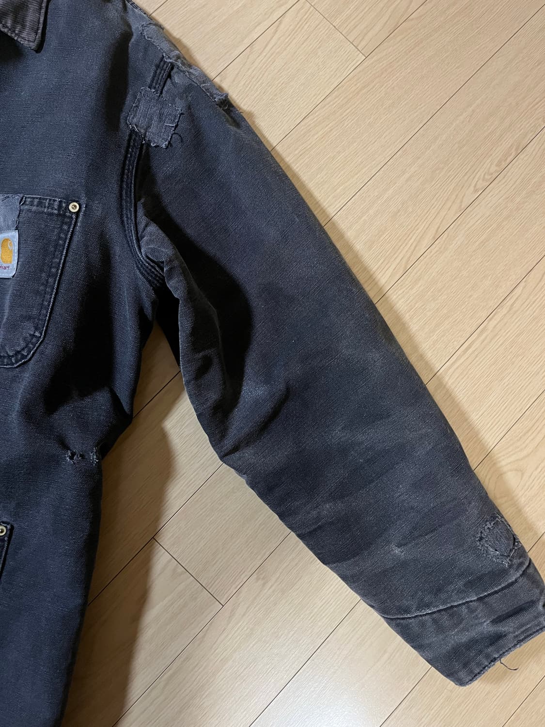 칼하트 90's USA 블랙 초어자켓 상품이미지6