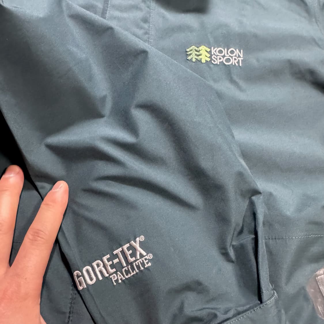 코오롱스포츠 올드스쿨 고어텍스 팩라이트 바람막이  상품이미지2