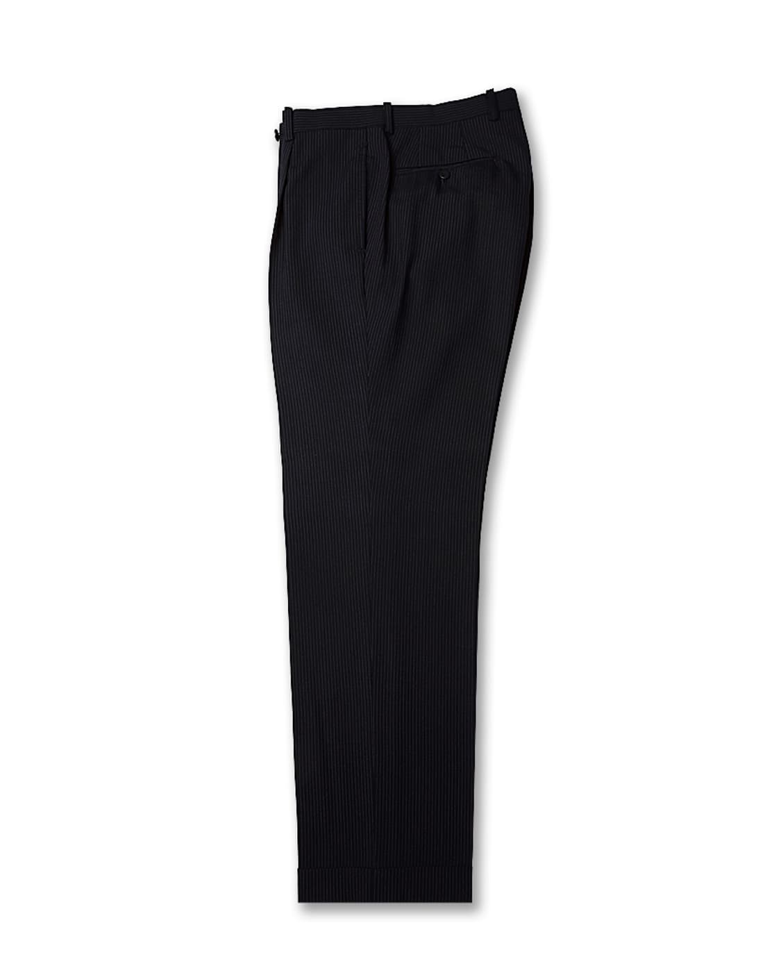 링자켓 [Sartoria Ring] 도트 스트라이프 네이비 클래식 수트 상품이미지6