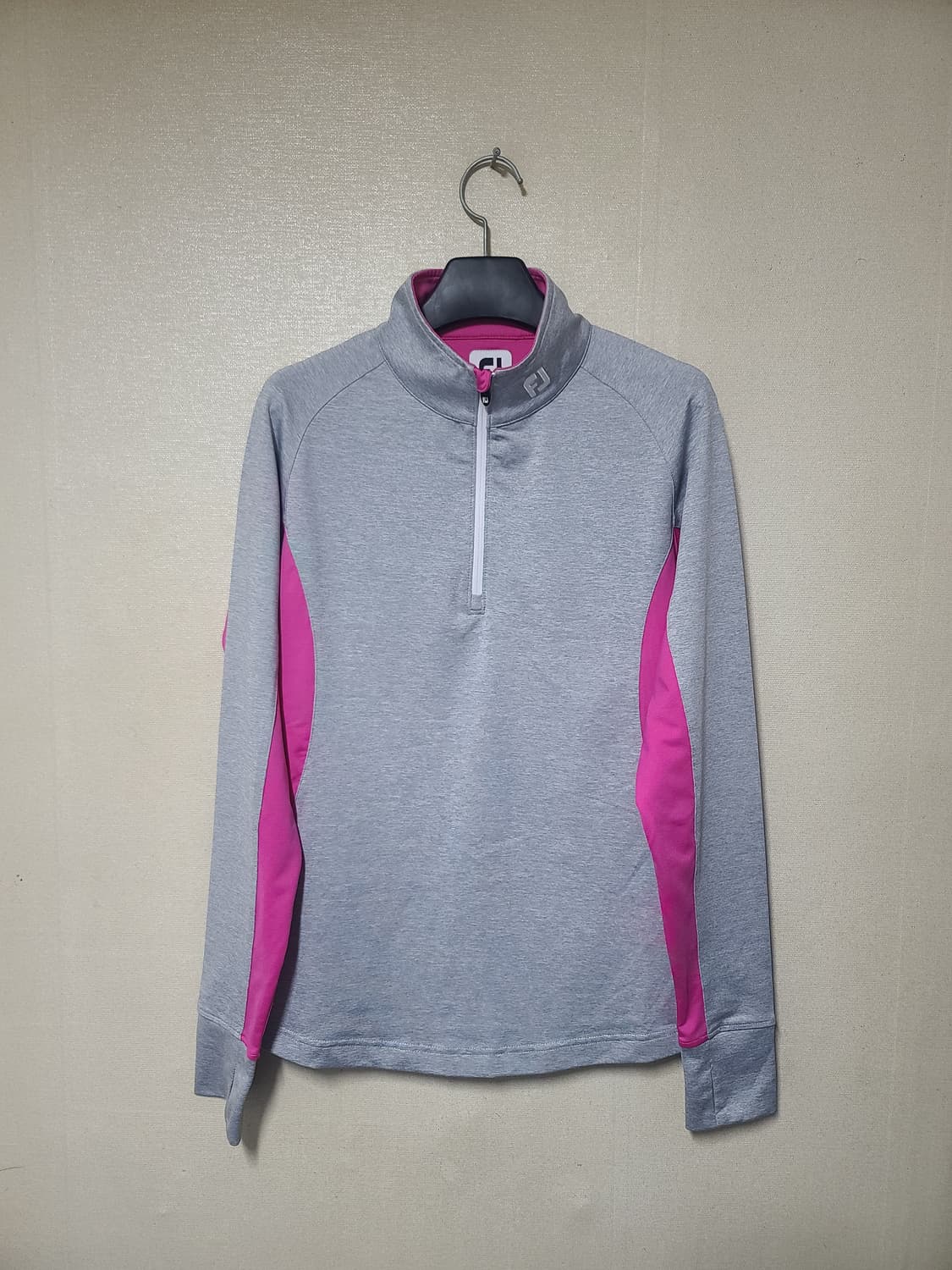 풋조이 긴팔 하프집티 상품이미지1