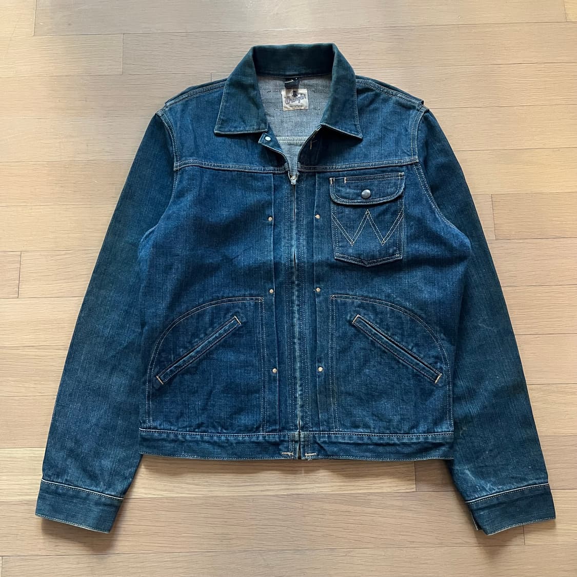 랭글러 11MJZ 데님 자켓 블루벨 상품이미지1