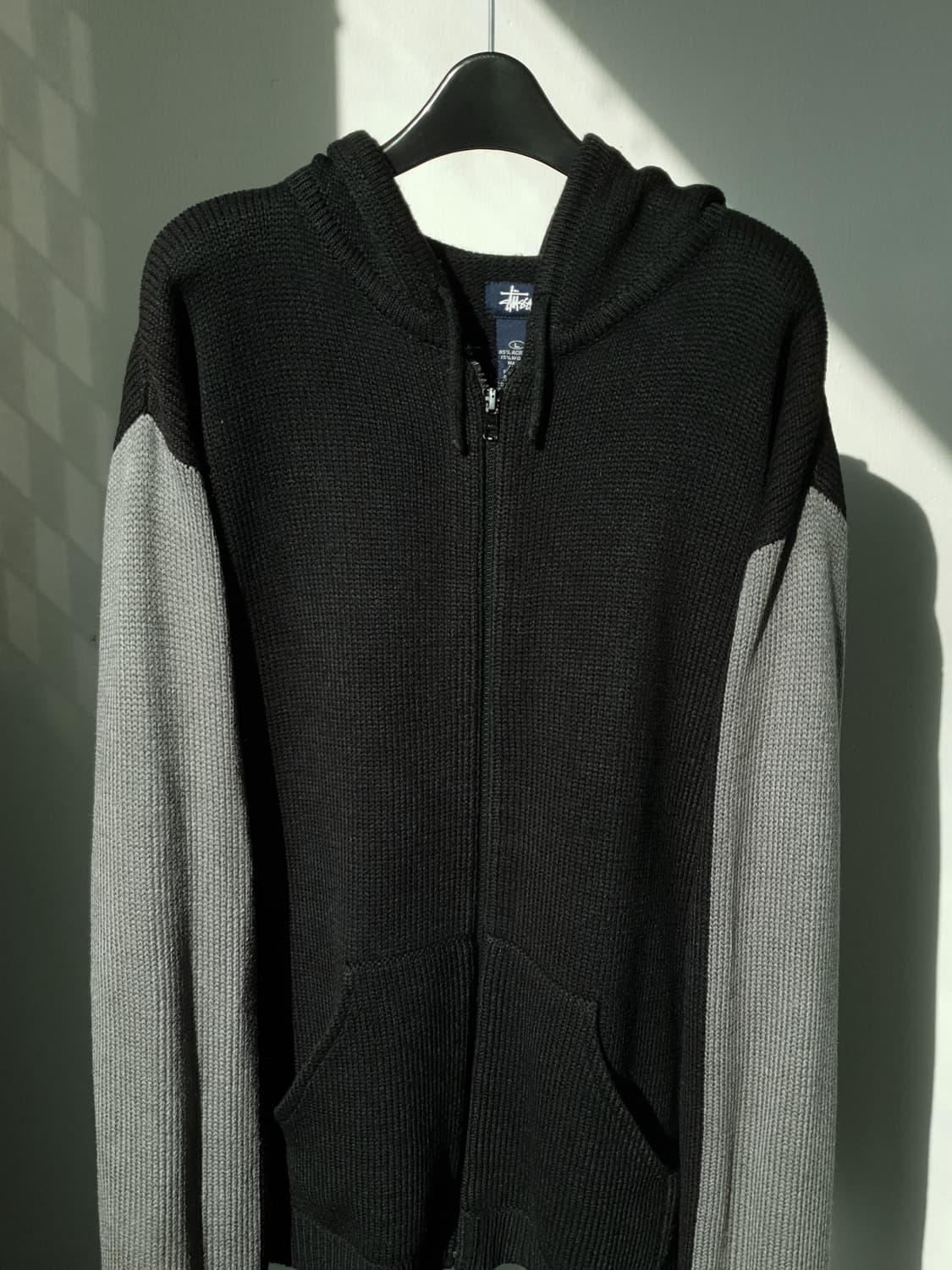 90s STUSSY Kint Hood Zip-up 상품이미지3