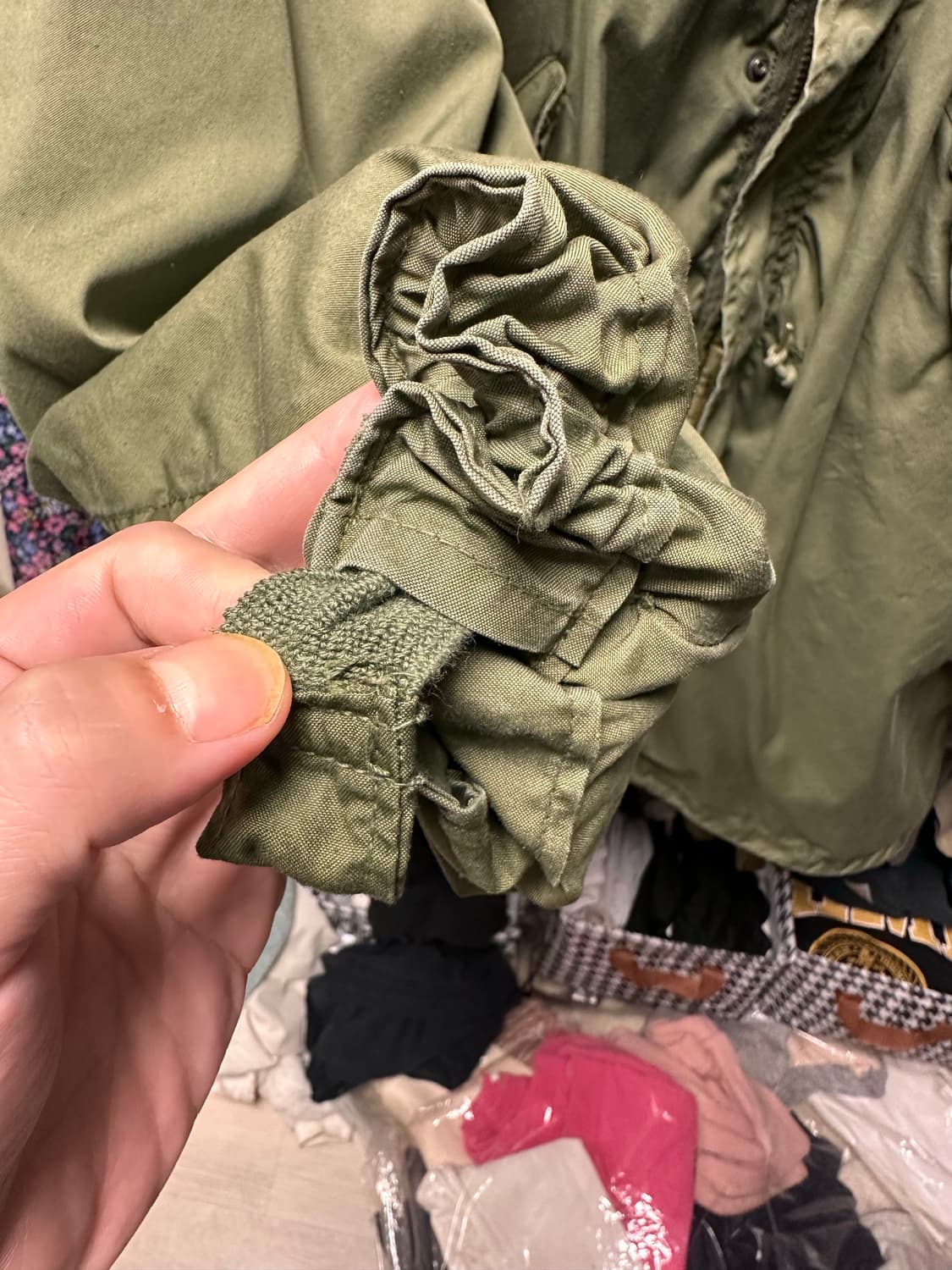 개파카m65스몰사이즈 판매합니다 상품이미지6