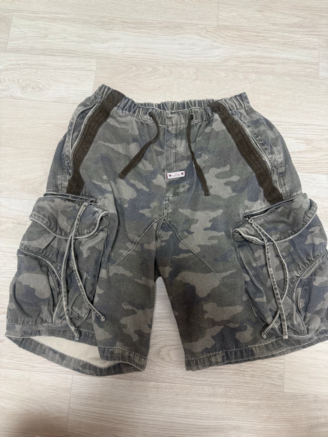 스컬프터 twill cargo half pants 카모 버뮤다팬츠 xs 상품이미지2