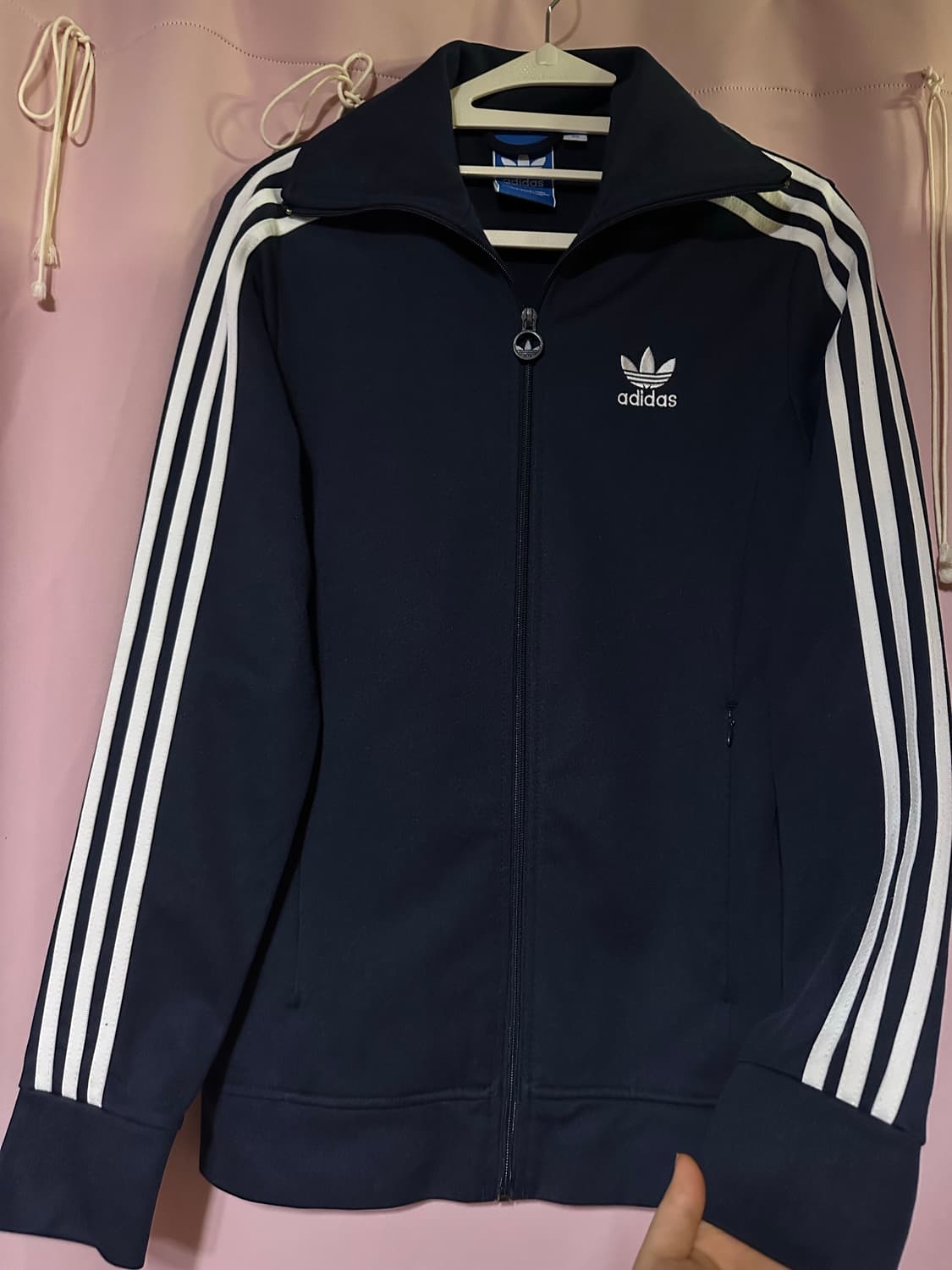 아디다스져지 아디다스 네이비 유로파 트랙탑 90 아디다스 집업 불꽃져지 상품이미지1