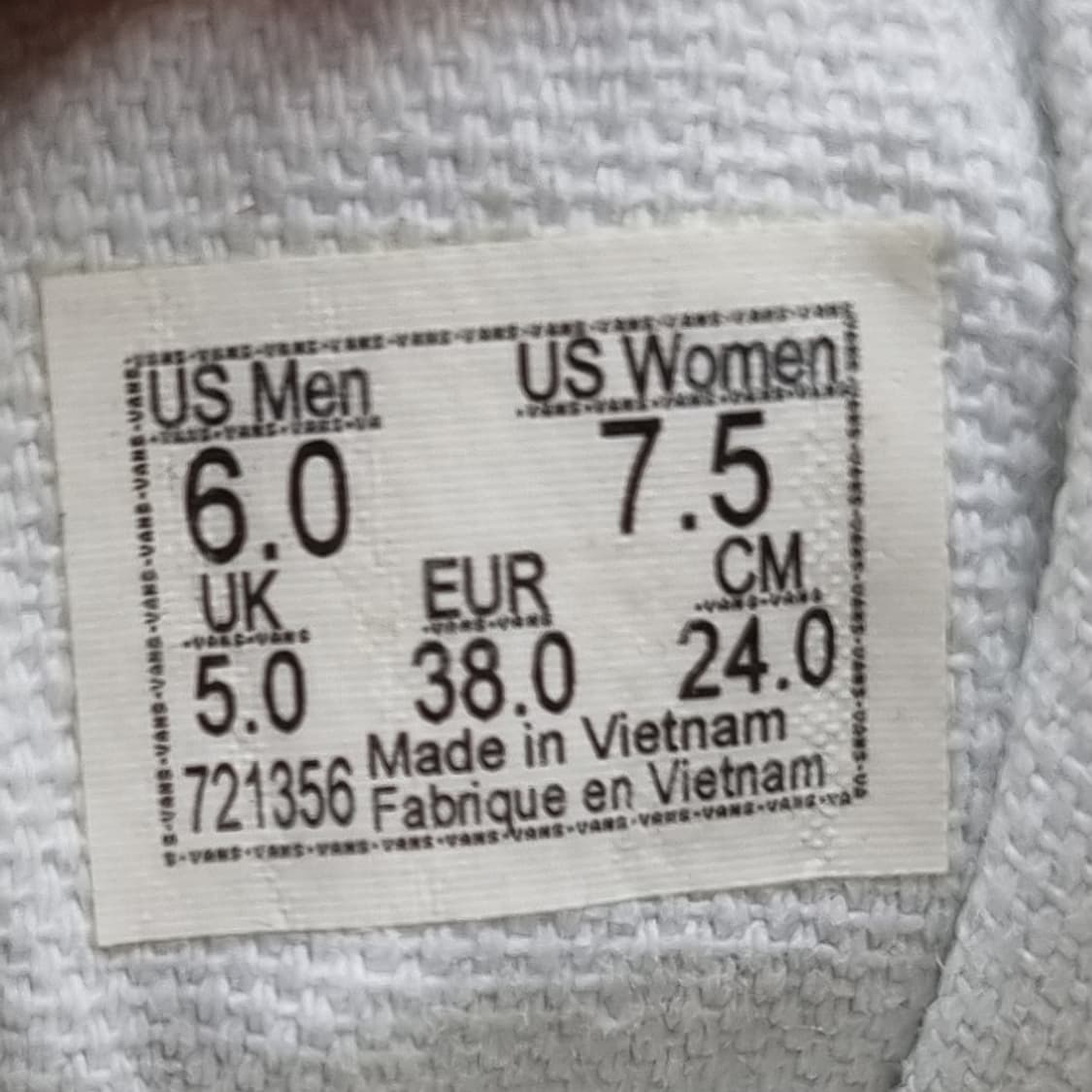 반스 올드스쿨 체커보드 여성뮬240 상품이미지6