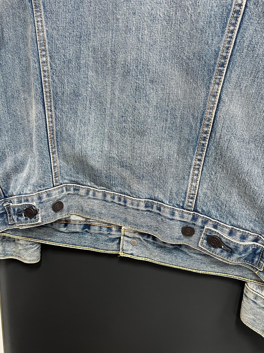 Levis 리바이스 연청 데님 트러커 청자켓 상품이미지5