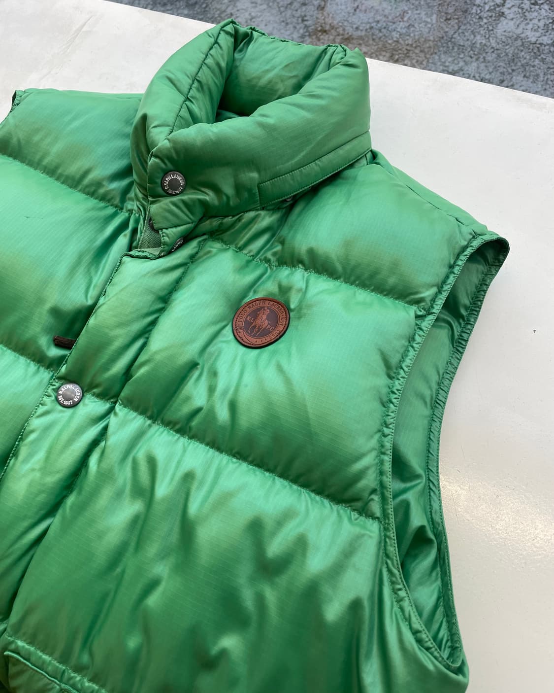 Polo goose down puffer vest 폴로 구스다운 푸퍼  상품이미지4