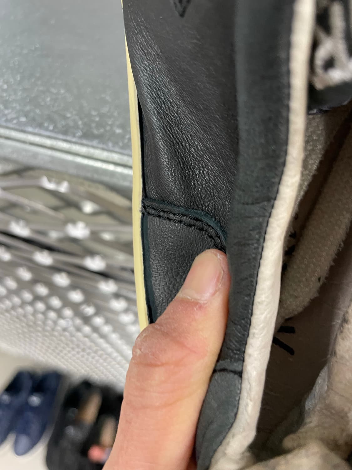 오트리 고트 레더 스니커즈 블랙 41 상품이미지8