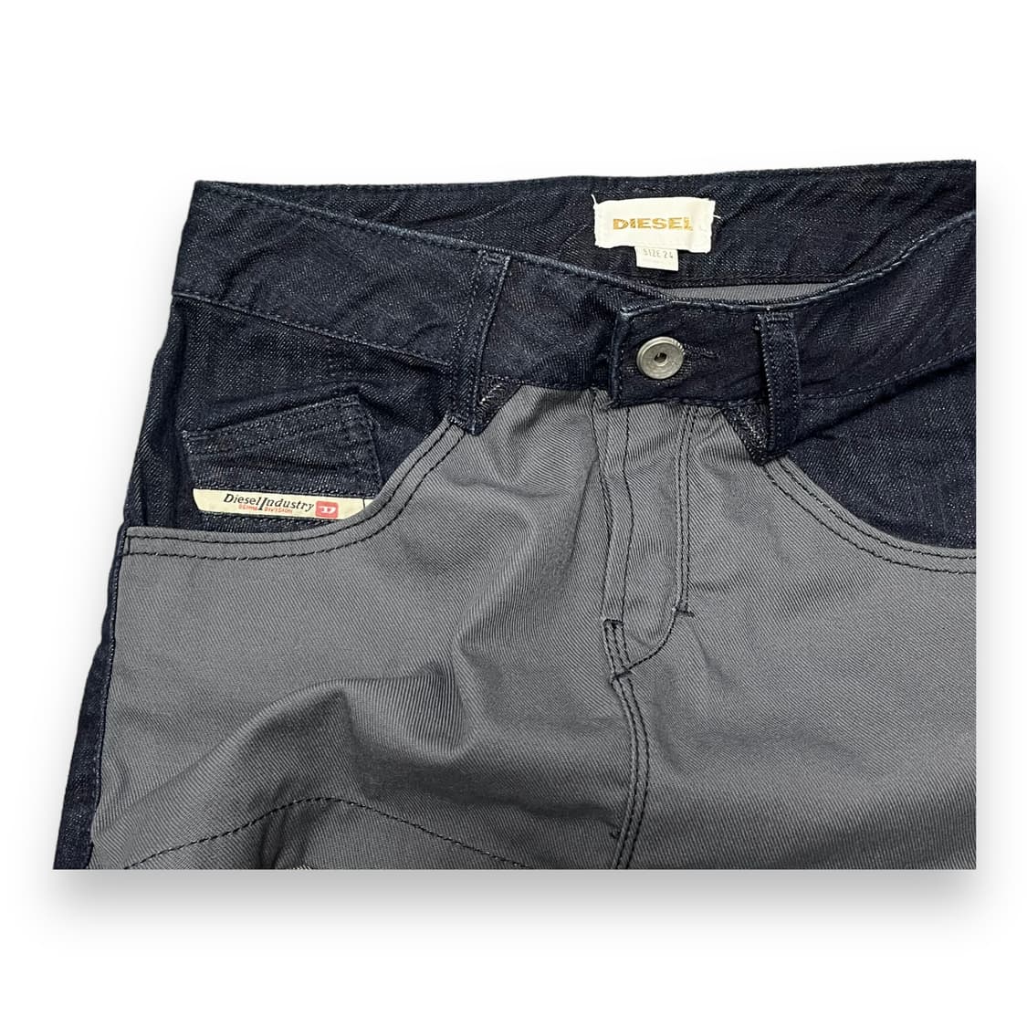 디젤 이중 데님 스커트 상품이미지3