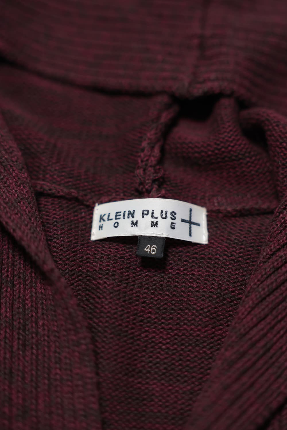 Michel Klein Burgundy Hooded Knit 상품이미지4
