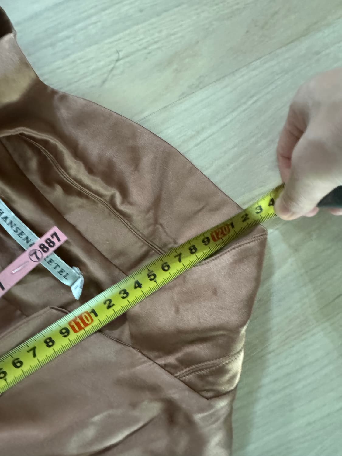 한센앤그레텔 새틴 롱 원피스  상품이미지8