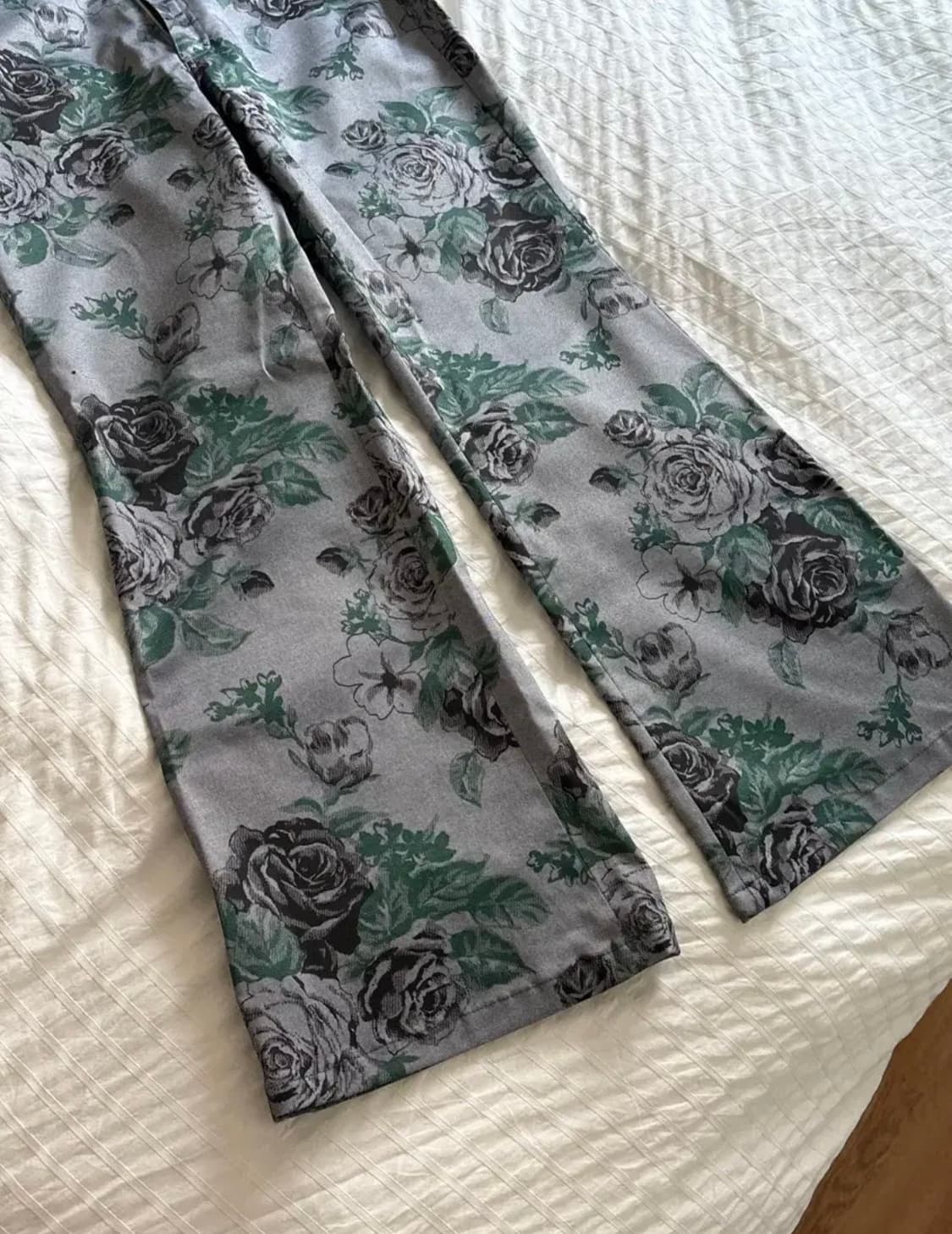 티크 코튼 플레어 팬츠 상품이미지4