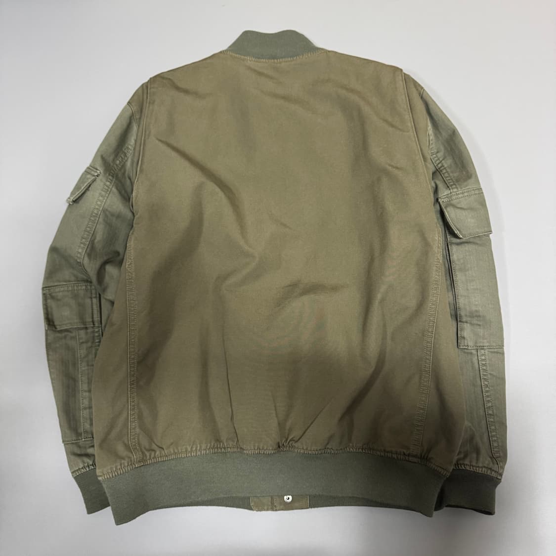 리바이스 브라운 올리브컬러 도킹 패치 워크 코튼 밀리터리 플라이트 자켓 상품이미지6