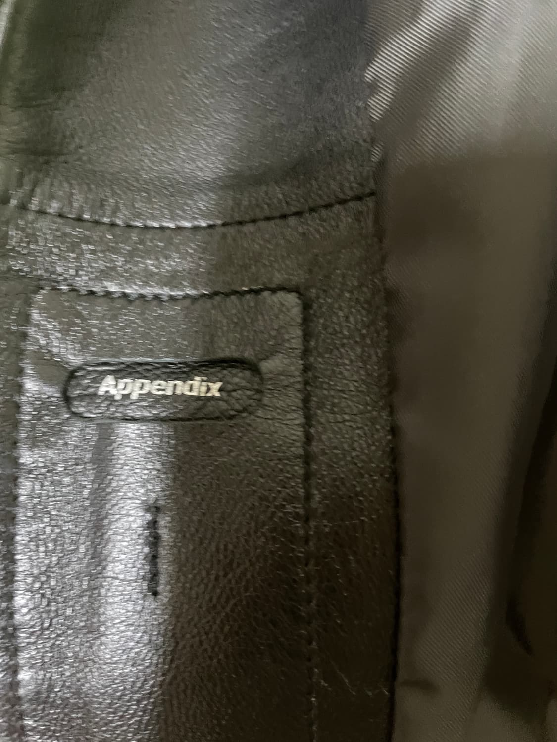 머듈 레더 A8 : leather blouson 3 상품이미지7