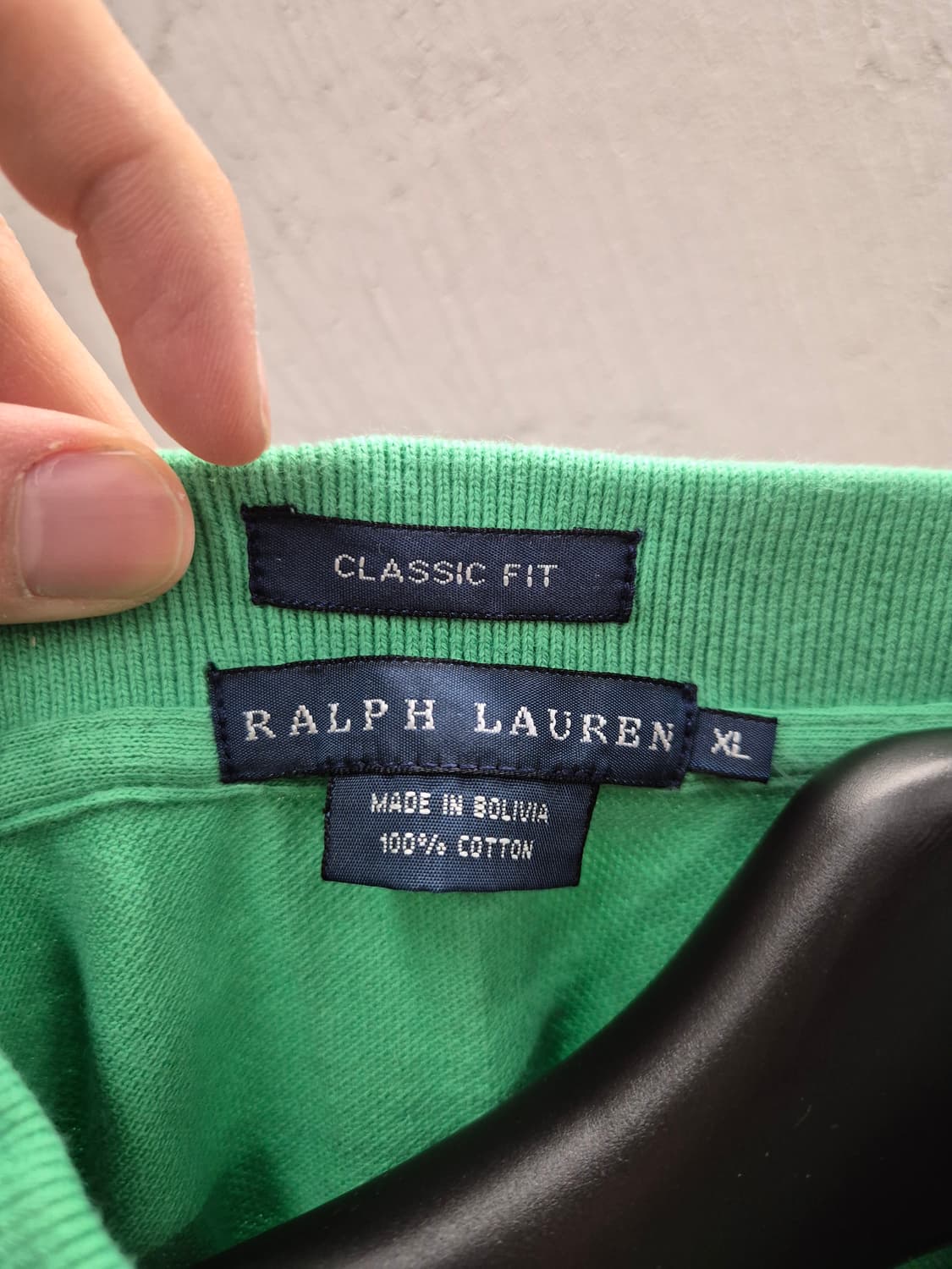 폴로 랄프로렌 코튼 피케 폴로 셔츠 XL 상품이미지6