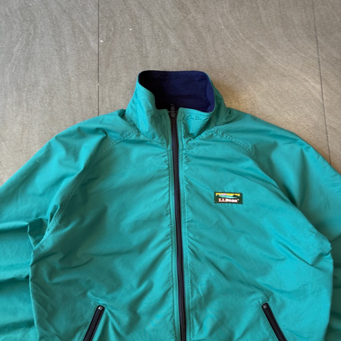 90s L.L.bean 90년대 엘엘빈 청록 컬러 쓰리 시즌 웜업 자켓 상품이미지3