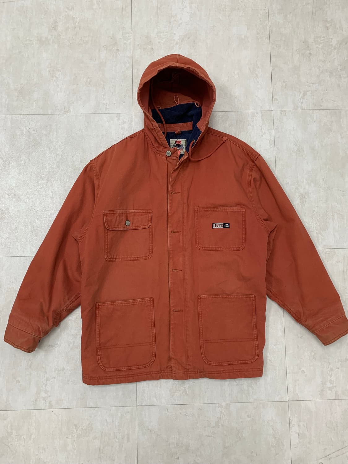 리바이스 빈티지 레드 워크웨어 후드자켓 #720 상품이미지1