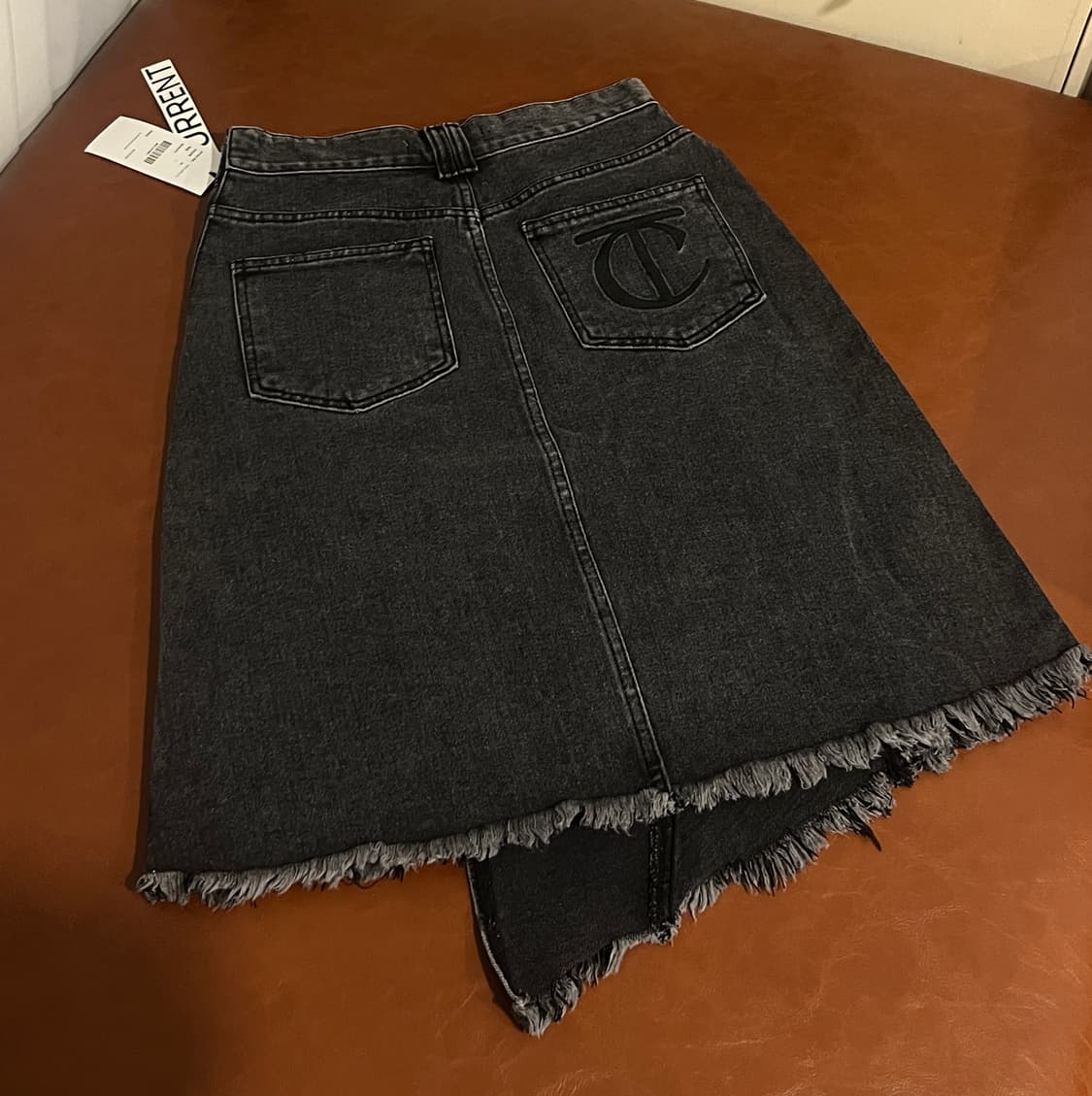 Current 커렌트 흑청 스커트 상품이미지2