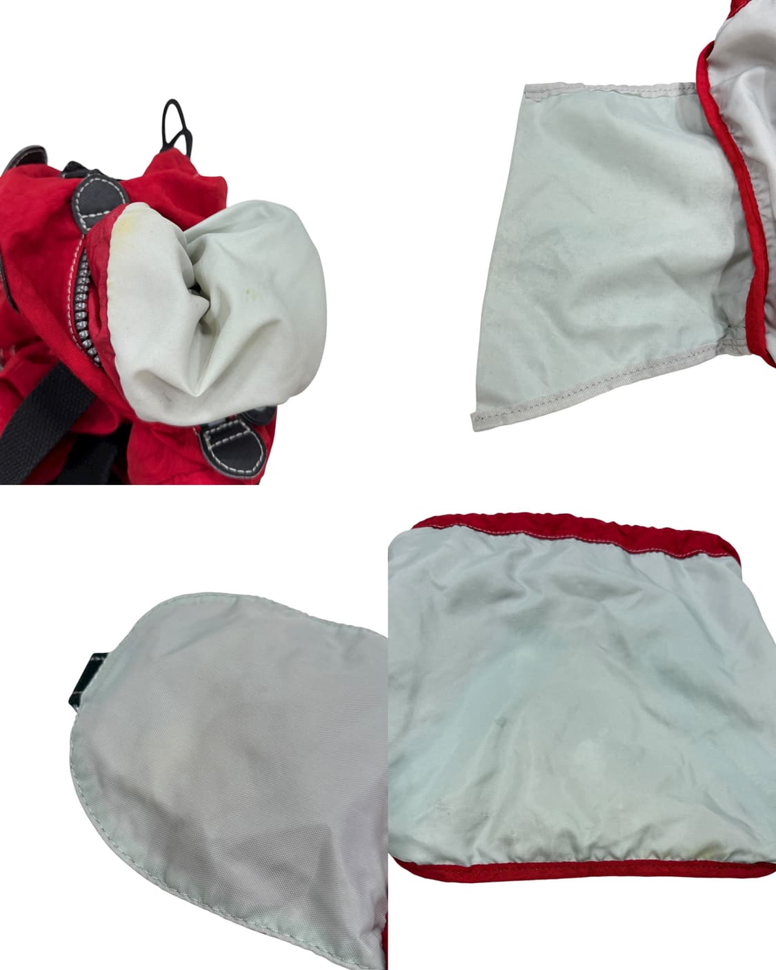 키플링 빈티지 모리걸 복조리 미니백팩 Y2K 가방 레드 상품이미지6