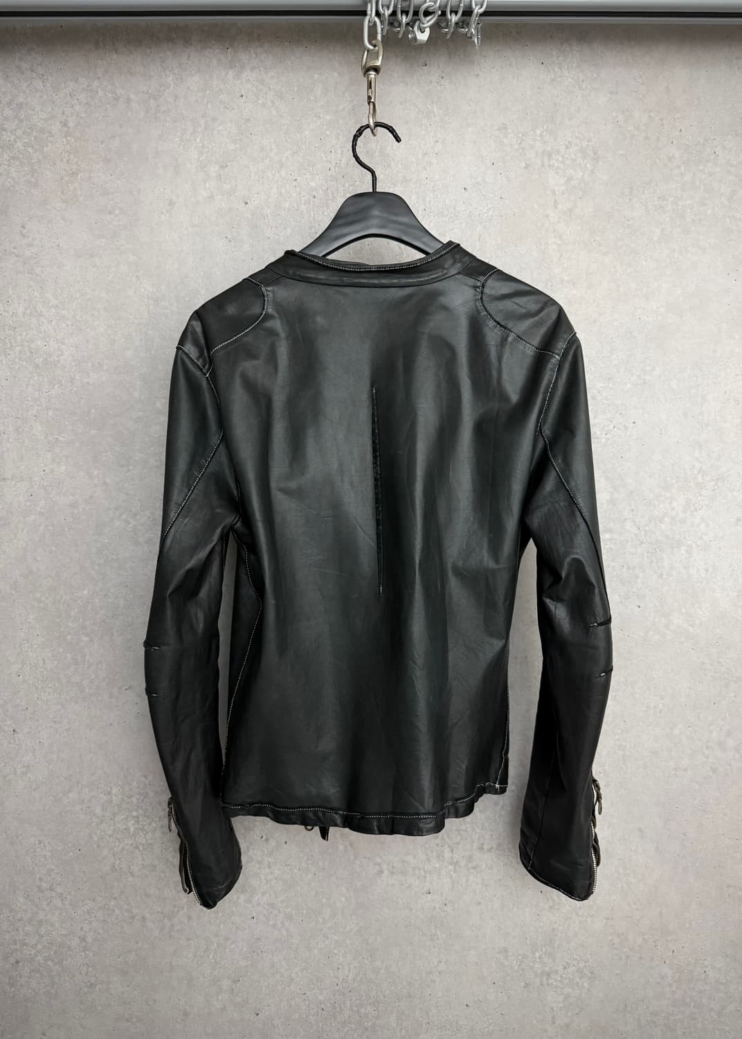 Sisii cow leather jacket 상품이미지5