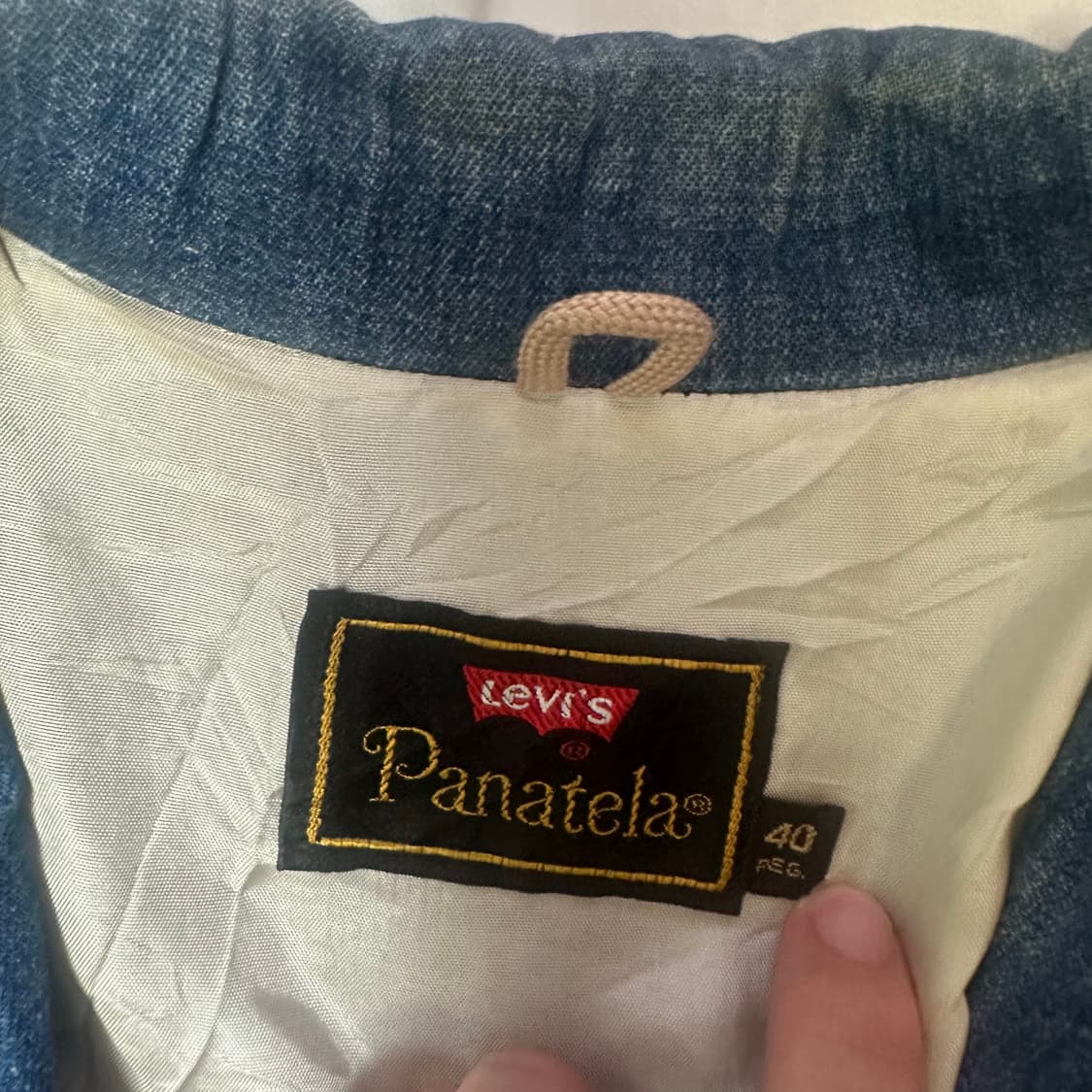 리바이스 파나텔라 70‘s 워싱데님블레이저 95 상품이미지3