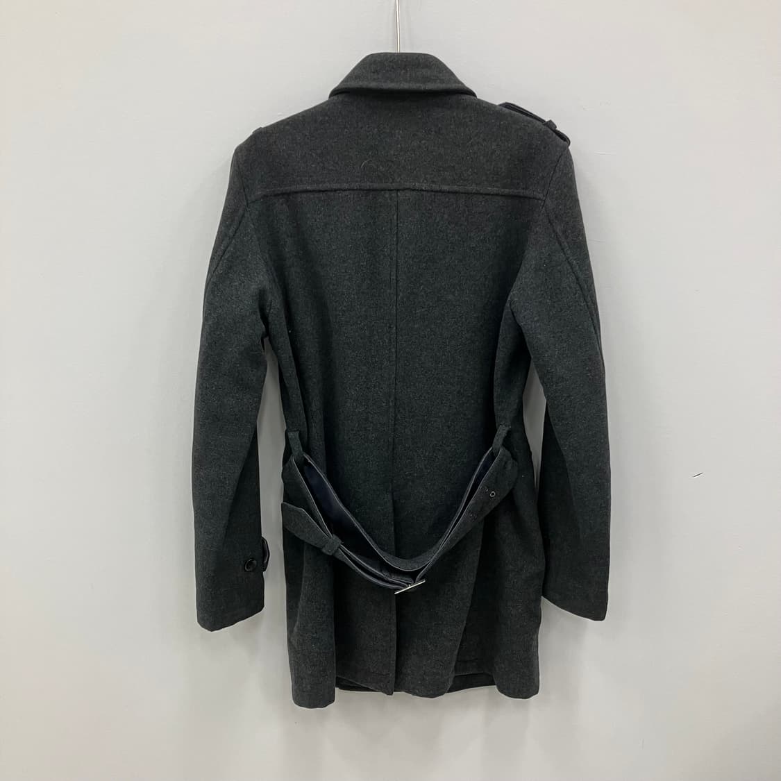 토네이도 마트 그레이 울 블렌드 싱글 코트 상품이미지2