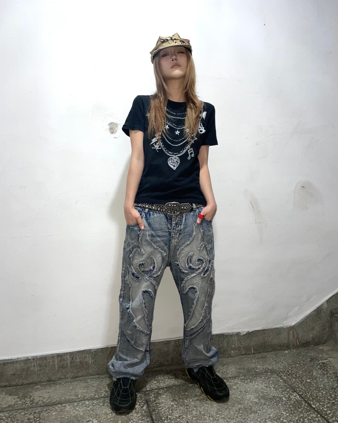 Necklace Fake T-shirt 상품이미지8