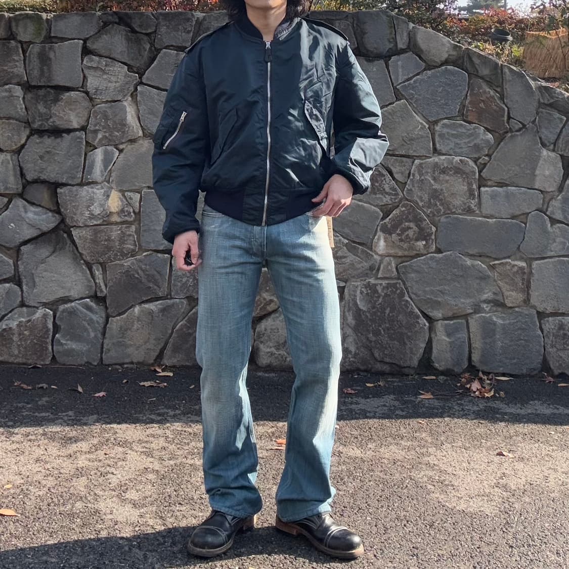 80~90s USA 알파 인더스트리 L-2B 자켓 상품이미지1