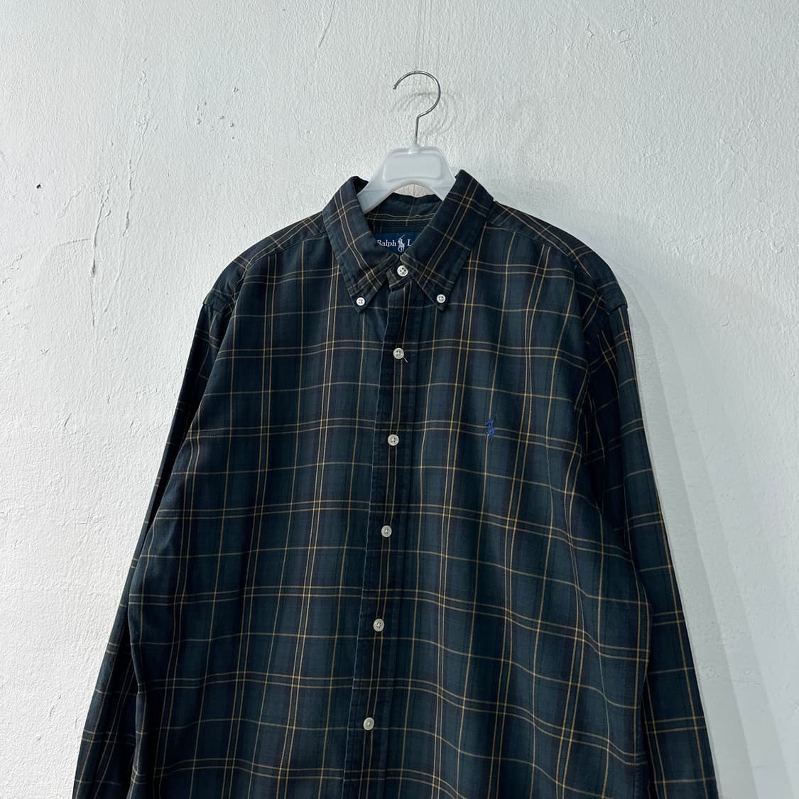 폴로랄프로렌 체크남방 L 상품이미지2