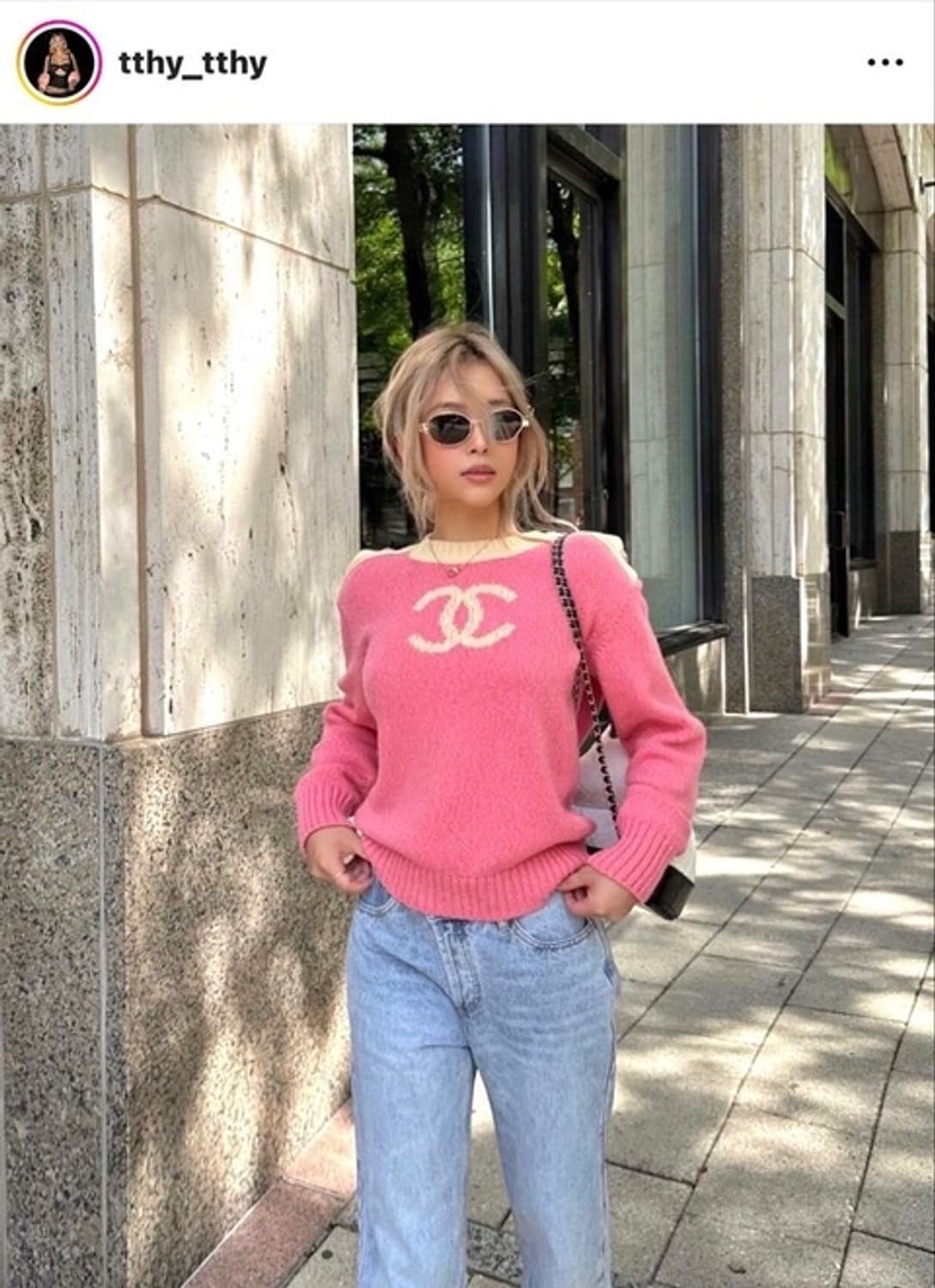 샤넬 CC 버튼 풀오버 캐시미어 니트 상품이미지2