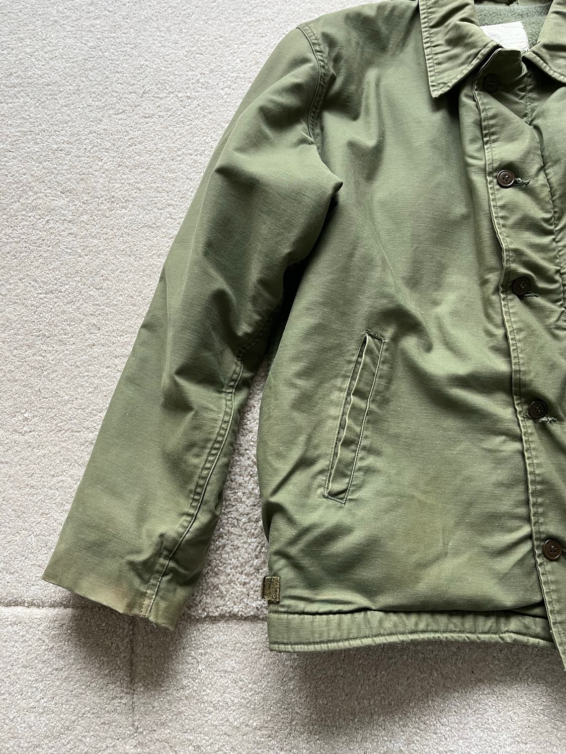 60’s US Navy A-2 Deck Jacket (105) 상품이미지5